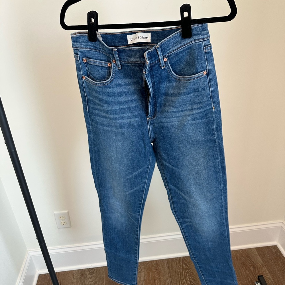 Denim Forum Women's Blue Jeans